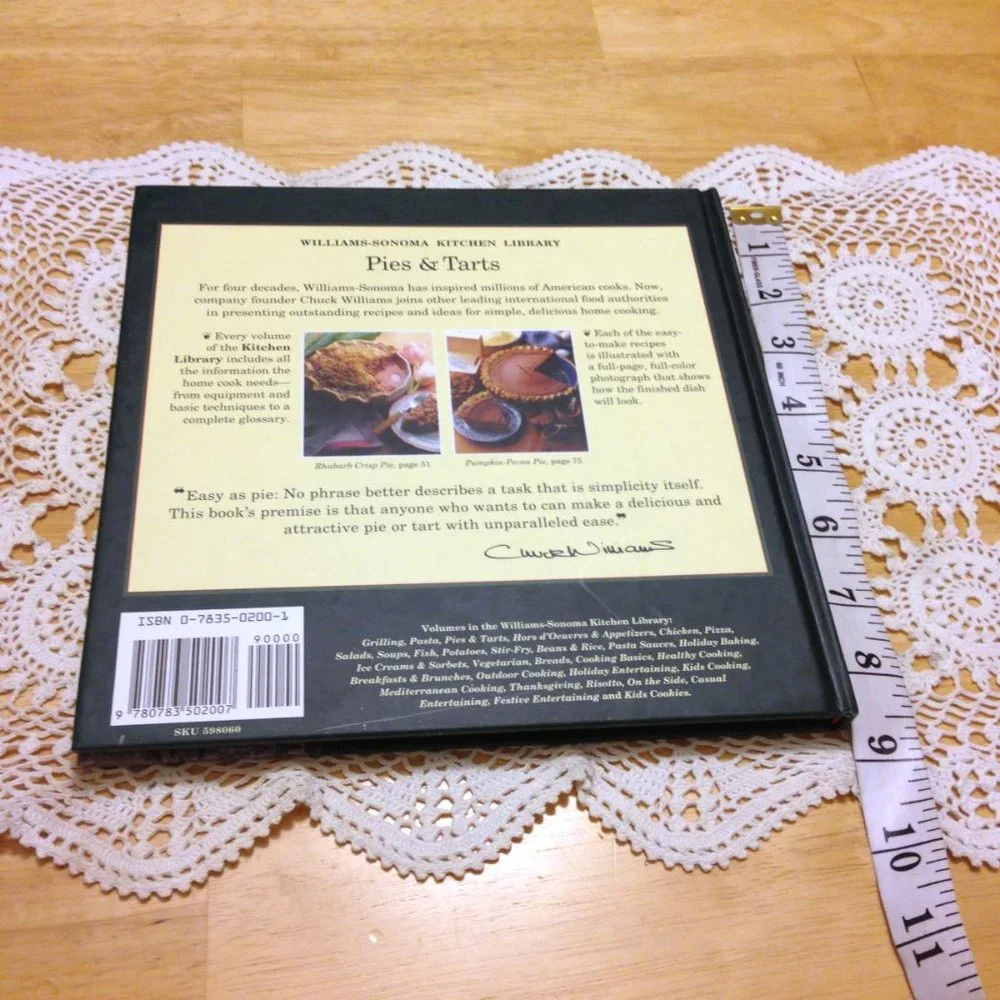 Williams-Sonoma Kitchen Library Pies & Tarts Cookbook
